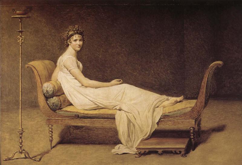 Jacques-Louis David Madame Recamier Sweden oil painting art